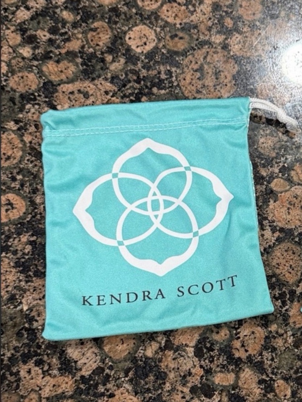 Kendra Scott Turquoise Drawstring Jewelry Pouches